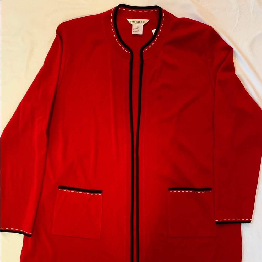 Misook Long Sleeve Executive Jacket